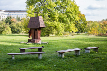 Educational path of Ryszard Kapuściński Pole Mokotowskie Park, Warsaw, Poland  Język słów kluczowych: English