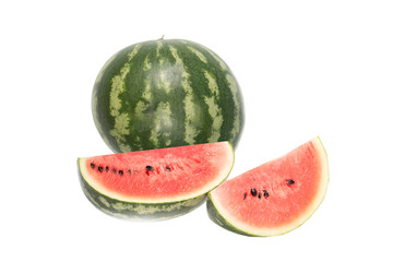 watermelon on white background