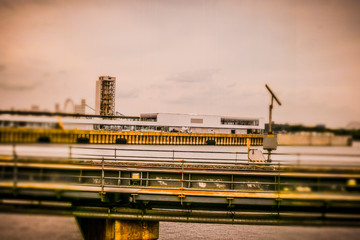 Naklejka premium Skyline in the city 2