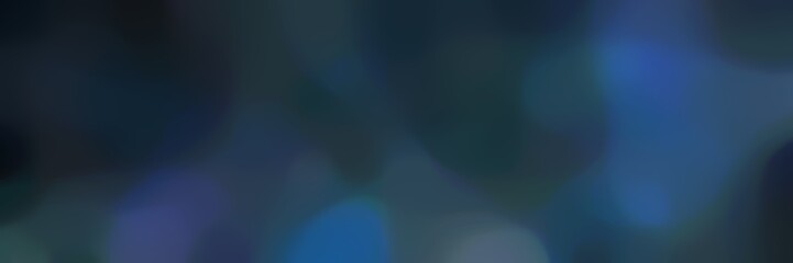 smooth landscape format background with very dark blue, teal blue and dark slate gray colors and space for text