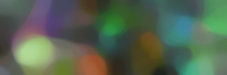 unfocused bokeh landscape format background texture with dark slate gray, dark sea green and dim gray colors space for text or image