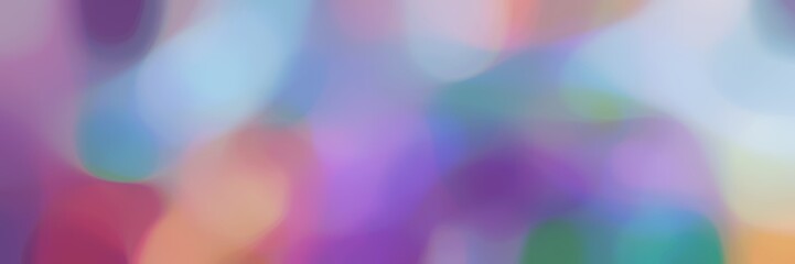 unfocused bokeh landscape format background with pastel purple, antique fuchsia and light steel blue colors space for text or image