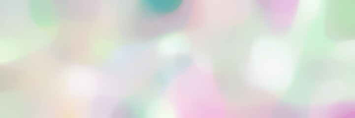 blurred bokeh landscape format background texture with light gray, misty rose and medium aqua marine colors space for text or image - obrazy, fototapety, plakaty