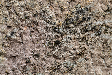 Old Weathered Wet Natural Stone Texture