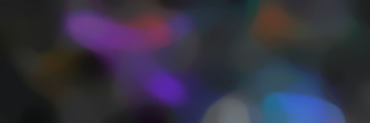 soft blurred landscape format background graphic with very dark blue, dark slate blue and dark slate gray colors and free text space