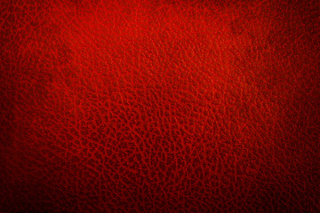 red leather background or texture