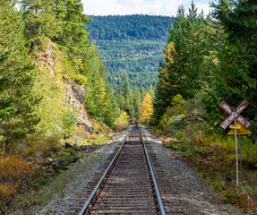 railway in mountains