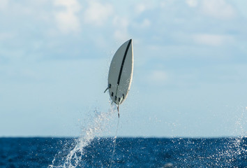 Flying surfboard, Bondi Beach, Sydney