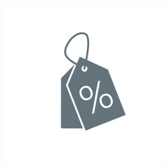 Shopping tags simple icon. Special offer sign. Discount coupons symbol. Quality design elements. Classic style.