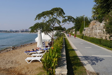 Türkei Side Strandpromenade