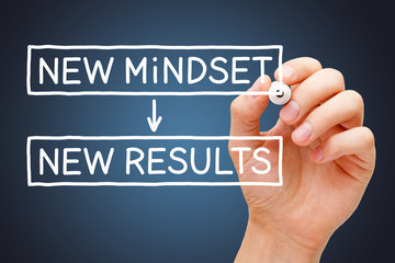 New Mindset New Results Concept