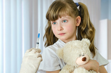 child vaccination kid immunization child