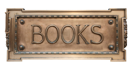 Vintage Sign For A Book Store