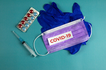 COVID 2019. Corona virus outbreaking. Epidemic virus Respiratory Syndrome. China.