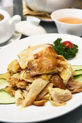 Chinese salt-baked chicken - A popular dish made famous by the Hakka people