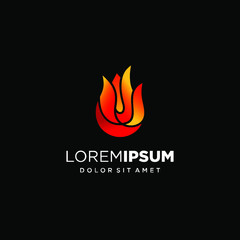 Fire Logo  Design Concept