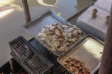 Pattaya Floating Market-Pattaya: 30 March 2013,Atmosphere for sale in floating market,There are many styles of products.For tourists to choose on Sukhumvit Road Bang Lamung,Chon Buri,Thailand