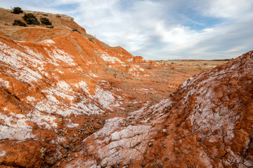Gloss mountains national park or glass mountains, Oklahoma