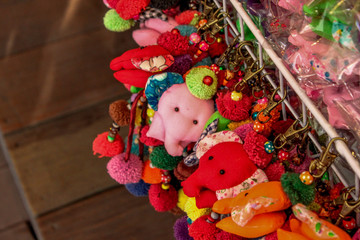 Pattaya Floating Market-Pattaya: 30 March 2013,Atmosphere for sale in floating market,There are many styles of products.For tourists to choose on Sukhumvit Road Bang Lamung,Chon Buri,Thailand