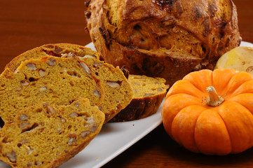 Artisian Pumpkin Bread
