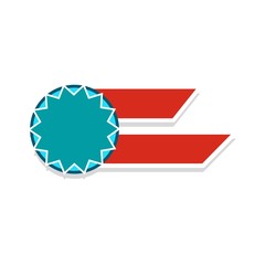 Labels for banners and posters design