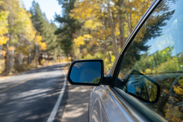 Obraz premium travel in a car