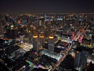 Bangkok Downtown Skyline