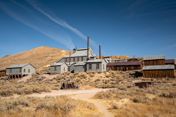 Abandoned house in the ghost town - Bodie national historical landmark, The USA