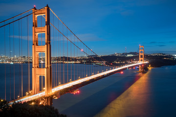 Golden gate bridge in San Francisco