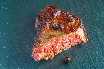 juicy beef roasted fresh from the bbq grill