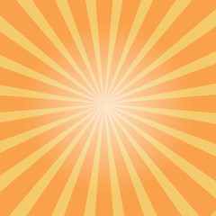 grunge sunburst orange abstract background