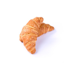croissant or tasty croissant on the background new.