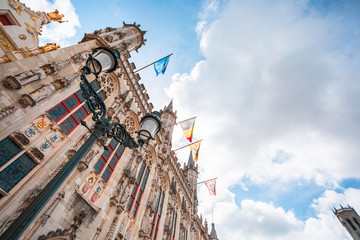 City Hall of Bruges, Belgium.