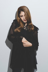 Naklejka premium 女性