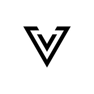modern v letter logo vector  design inspiration