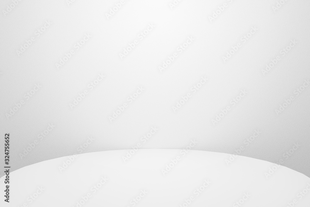 Poster abstract light background for display product, presentation, banner on website. 3d white background 