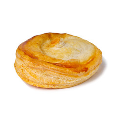 puff or tasty puff pastry on background new.
