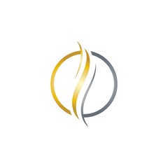 Obraz premium Hair icon Vector Illustration design Logo