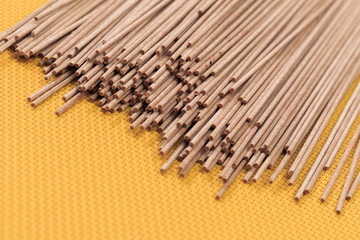 Dried Organic Buckwheat Soba Noodles Ready to Cook - Image