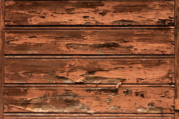 Wom weather damaged wooden door