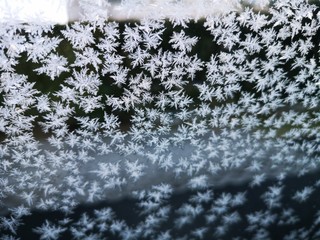 Eiskristalle schneeflocken