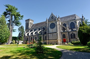 Église Saint-Joseph, Pontivy, Morbihan, Bretagne, France - obrazy, fototapety, plakaty