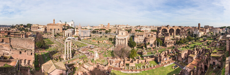 Fototapeta na wymiar Rom Forum Romanum
