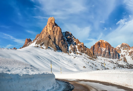 Am Passo Giau, Dolomiten