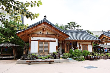 Fototapeta premium Wioska Bucheon Hanok