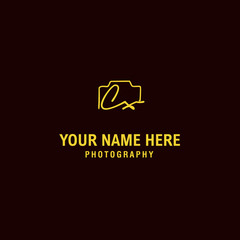 Cx Initial Signature Photography Logo