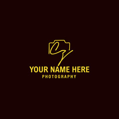 Cz Initial Signature Photography Logo