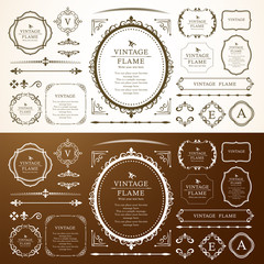 ウエディングフレームデザイン　ビンテージ　アンティーク　レトロ　ロイヤル　プレミアム　フレームセット