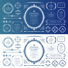 ウエディングフレームデザイン　ビンテージ　アンティーク　レトロ　ロイヤル　プレミアム　フレームセット