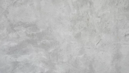 Tuinposter white cement wall background. concrete stone texture © amonphan
